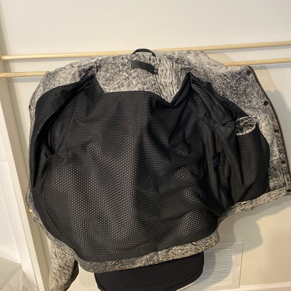 Francis Leon leather jacket grey and black size 1 - Picture 10 of 14